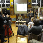 Проф. Обрад Зелић, потпредседник УО ПСК, поздравља госте на промоцији књиге