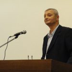 Историчар и књижевник Радован Калабић држи беседу о Петеру Хандкеу