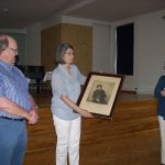 Поводом петогодишњице постојања удружења Пријатељи српске културе др Душан Ристић је предао портрет познатог чешког композитора Јозефа Сука рађен техником графике као поклон Удружења Факултету музичке уметности у Београду. Портрет је уручен Гордани Матијевић Недељковић, редовном професору овог факултета. До ње виолончелисткиња Сандра Белић. Београд, 20. јун 2016.