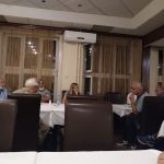 Комеморација др Ристићу: Никола Демоња из Српског научног центра (први ред други с лева) и чланови ПСК